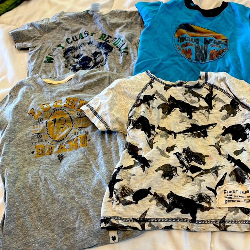 Lucky Brand Boys Tshirt lot size 3